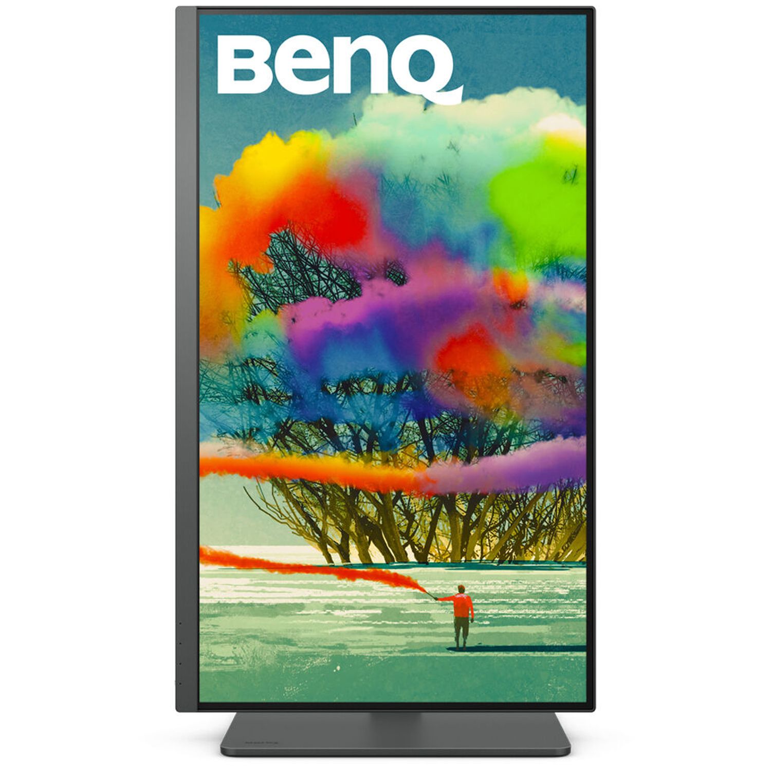 BenQ PD2705U 27" 4K UHD IPS USB-C Calibrated LCD Monitor for Designer - 16:9 - Gray - 27" Viewable - In-plane Switching (IPS) Technology - LED Backlight - 3840 x 2160 - 1.07 Billion Colors - FreeSync - 350 Nit - 5 ms - Speakers - HDMI - DisplayPort - USB Hub - Image 4
