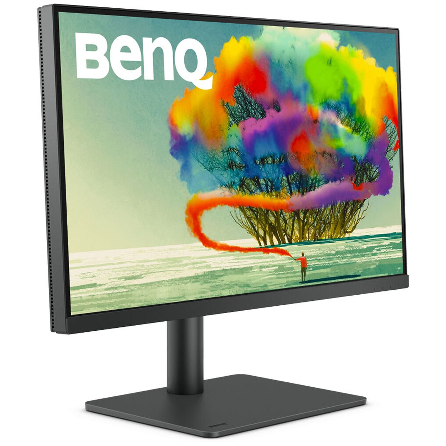 BenQ PD2705U 27" 4K UHD IPS USB-C Calibrated LCD Monitor for Designer - 16:9 - Gray - 27" Viewable - In-plane Switching (IPS) Technology - LED Backlight - 3840 x 2160 - 1.07 Billion Colors - FreeSync - 350 Nit - 5 ms - Speakers - HDMI - DisplayPort - USB Hub